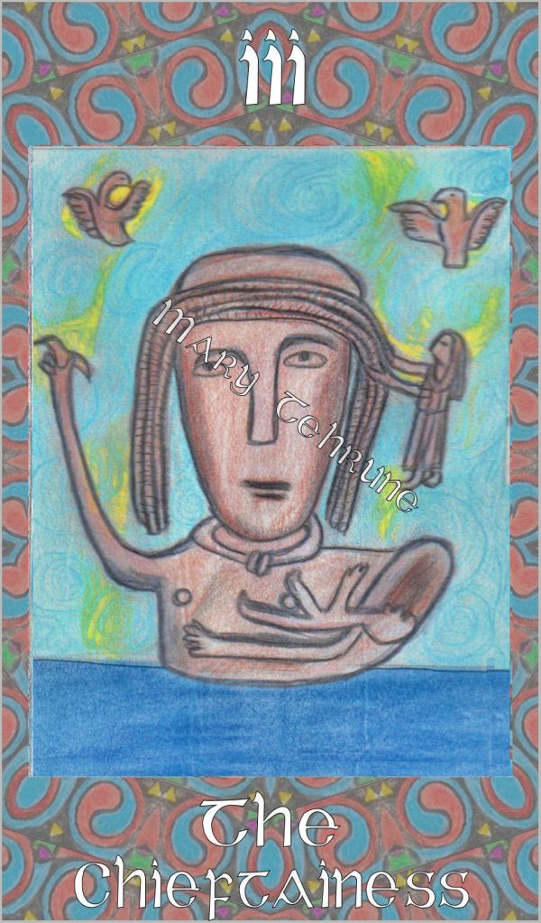 Celtic tarot card, The Empress
